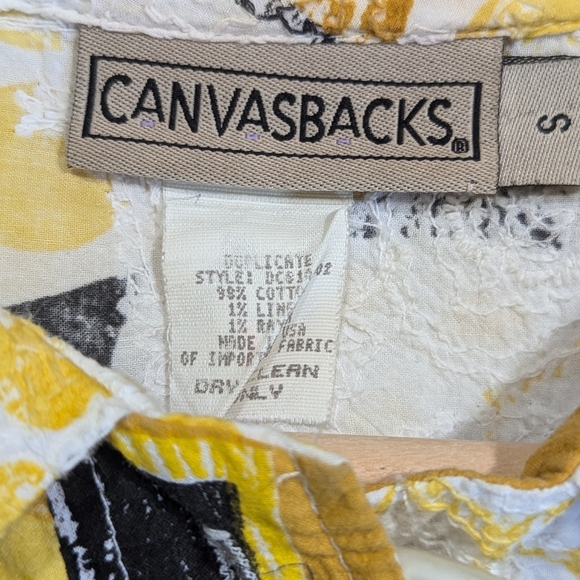 Vintage Canvasback Blouse S - Picture 8 of 8
